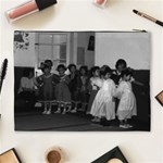 Vintage China Shanghai child care 1970 Extra Large Makeup Purse Back
