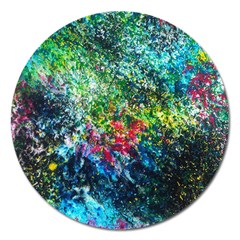 Raw Truth By Mystikka  Extra Large Sticker Magnet (round)