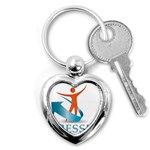 Impressions Key Chain (Heart) Front