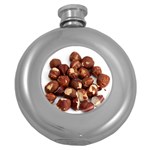 Hazelnuts Hip Flask (Round) Front