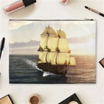 French Warship Cosmetic Bag (XL) Back