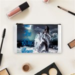 As The River Rises  Cosmetic Bag (Small) Front