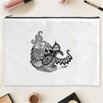 Petal Doodle Cosmetic Bag (XXXL) Front