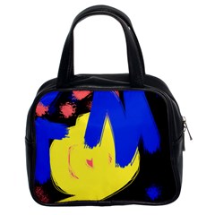 Funky Explosion Classic Handbag (two Sides) by TwistOfFlavors