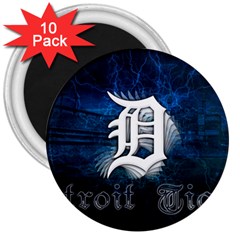 1 Detroit%20tigers Wallpaper 3  Button Magnet (10 Pack)