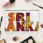 Sri Lanka Cosmetic Bag (Large) Front