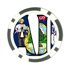Maine Poker Chip