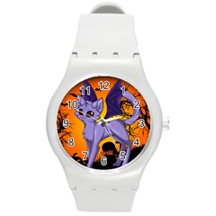 Serukivampirecat Plastic Sport Watch (medium)