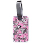 Foolish Movements Pink Effect Jpg Luggage Tag (Two Sides) Front