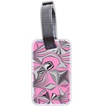 Foolish Movements Pink Effect Jpg Luggage Tag (Two Sides) Back