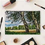 Trees Cosmetic Bag (Large) Front
