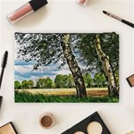 Trees Cosmetic Bag (Large) Back