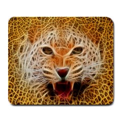 Electrified Fractal Jaguar Large Mousepad