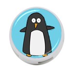 Hello Penguin 4-Port USB Hub (One Side) Front