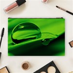 Green Drop Cosmetic Bag (Large) Back