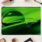 Green Drop Cosmetic Bag (XXXL) Front