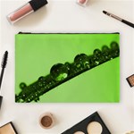 Green Drops Cosmetic Bag (Large) Front