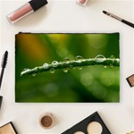 Waterdrops Cosmetic Bag (Large) Front