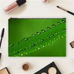 Waterdrops Cosmetic Bag (Large) Front