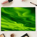 Green Cosmetic Bag (XXL) Front