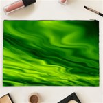 Green Cosmetic Bag (XXL) Back