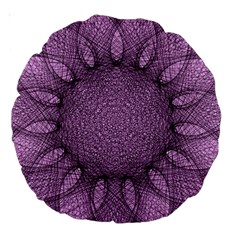 Mandala 18  Premium Round Cushion 