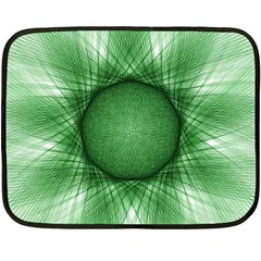 Spirograph Mini Fleece Blanket (two Sided)