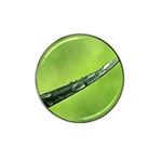 Green Drops Golf Ball Marker (for Hat Clip) Front