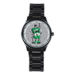 Don t Waste Your Time    Sport Metal Watch (black) by Contest1771648
