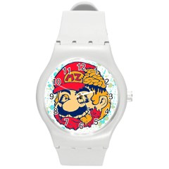 Mario Zombie Plastic Sport Watch (medium) by Contest1731890