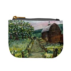  amish Apple Blossoms  By Ave Hurley Of Artrevu   Mini Coin Purse