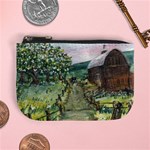  Amish Apple Blossoms  by Ave Hurley of ArtRevu ~ Mini Coin Purse Front
