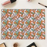 Allover Graphic Brown Cosmetic Bag (XXL) Front