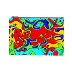 Abstract Cosmetic Bag (Large) Front