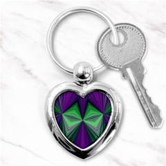 Abstract Key Chain (heart)