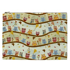 Autumn Owls Cosmetic Bag (xxl)