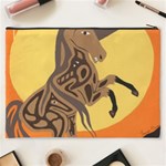 Embracing The Moon Cosmetic Bag (XXXL) Back