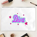  Pink Diva Cosmetic Bag (XXL) Front