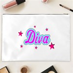  Pink Diva Cosmetic Bag (XXL) Back