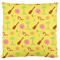 Summer Time Large Cushion Case (single Sided) 