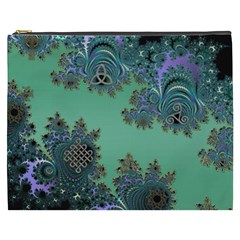 Celtic Symbolic Fractal Cosmetic Bag (xxxl)