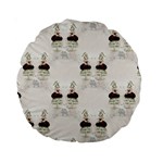 Female Eye 15  Premium Round Cushion  Back