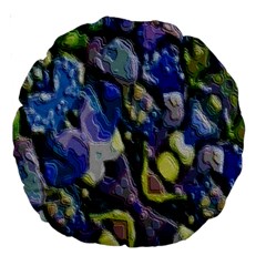 Sculpted Layers 18  Premium Round Cushion 