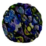 Sculpted Layers 18  Premium Round Cushion  Back