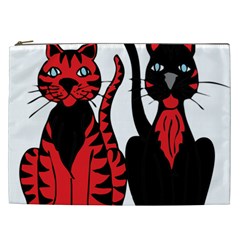 Cool Cats Cosmetic Bag (xxl)