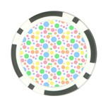 Pastel Bubbles Poker Chip Back