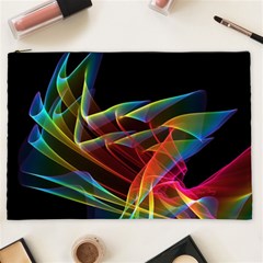 Dancing Northern Lights, Abstract Summer Sky  Cosmetic Bag (xxl)