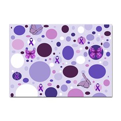 Purple Awareness Dots A4 Sticker 100 Pack by FunWithFibro
