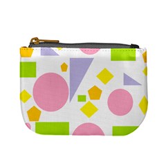 Spring Geometrics Coin Change Purse