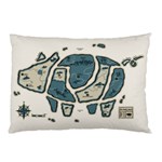 Map of the Swine Islands Pillow Case 26.62 x18.9  Pillow Case